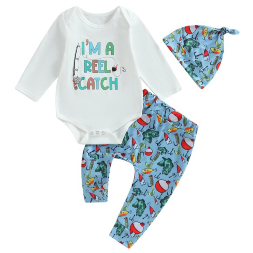 I'm a REEL Catch Outfits (2 Styles) - PREORDER – BayBay Boutique
