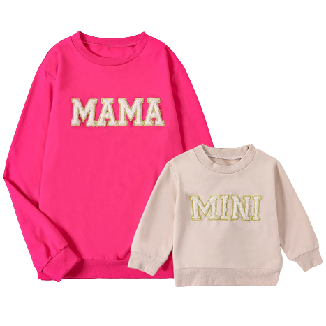 MAMA & MINI Matching Pullovers (2 Colors) - PREORDER