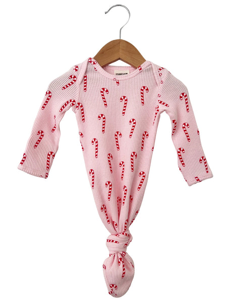Waffle Gown | Pink Candy Cane - PREORDER