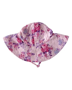 Wide Brim Sunhat | Violet Rose - PREORDER
