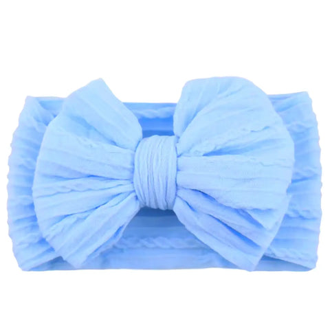 Cable Bow | Baby Blue - PREORDER