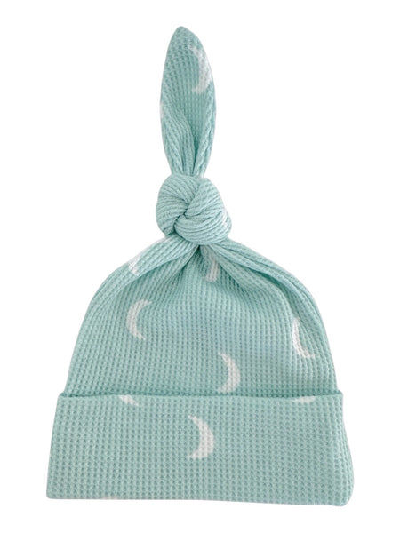 Waffle Knot Beanie | Light Blue Moon - PREORDER