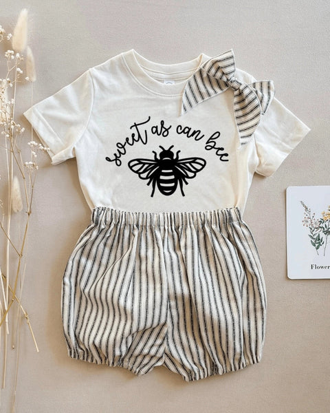Cotton Bodysuit or Tee | Sweet As Can Bee - PREORDER