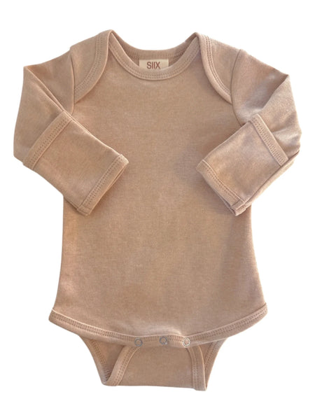 Organic Bodysuit | Biscuit - PREORDER