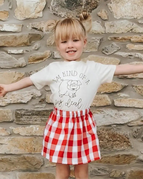 Cotton Bodysuit or Tee | I’m Kind of A Pig Deal - PREORDER