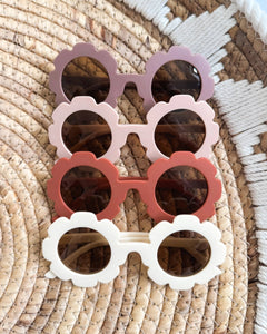 Matte Flower Sunnies | 4 Colors - PREORDER