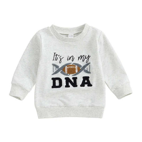 Its in my DNA Football Romper & Pullover - PREORDER