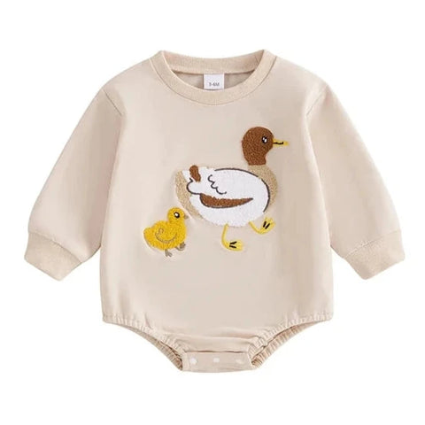 Mama & Baby Duck Romper - PREORDER