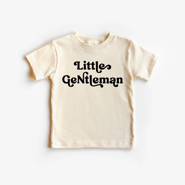 Cotton Bodysuit or Tee | Little Gentleman - PREORDER