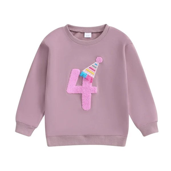 How Old are YOU Birthday Hat Pullovers (2 Colors) - PREORDER