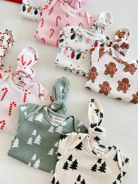 Waffle Gown | Gingerbread Man - PREORDER