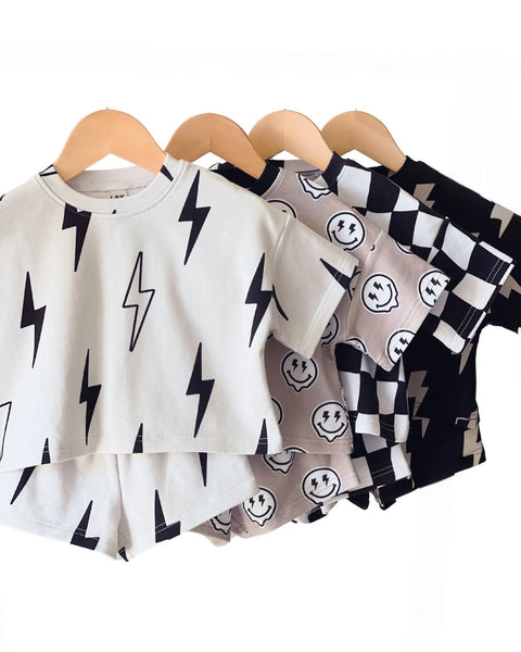Top & Shorts Set | Sand Bolts - PREORDER