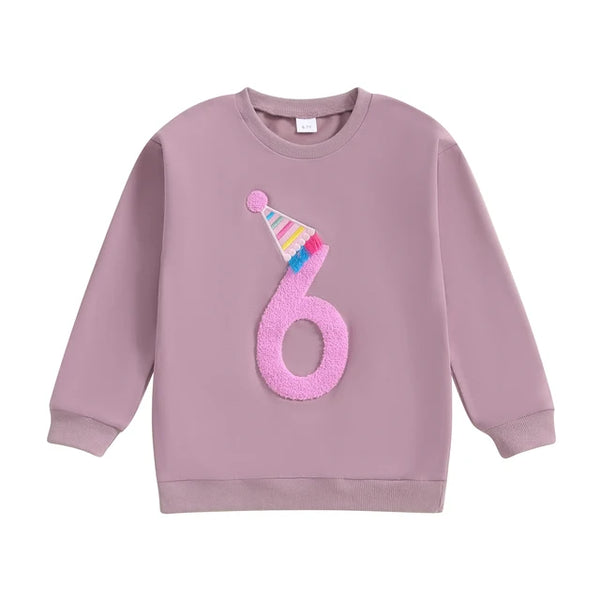 How Old are YOU Birthday Hat Pullovers (2 Colors) - PREORDER