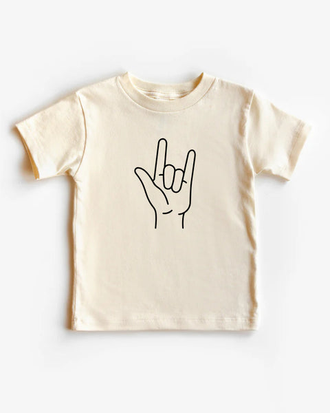 Cotton Bodysuit or Tee | I Love You - PREORDER