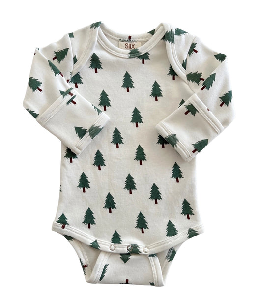 Long Sleeve Bodysuit | Trees - PREORDER