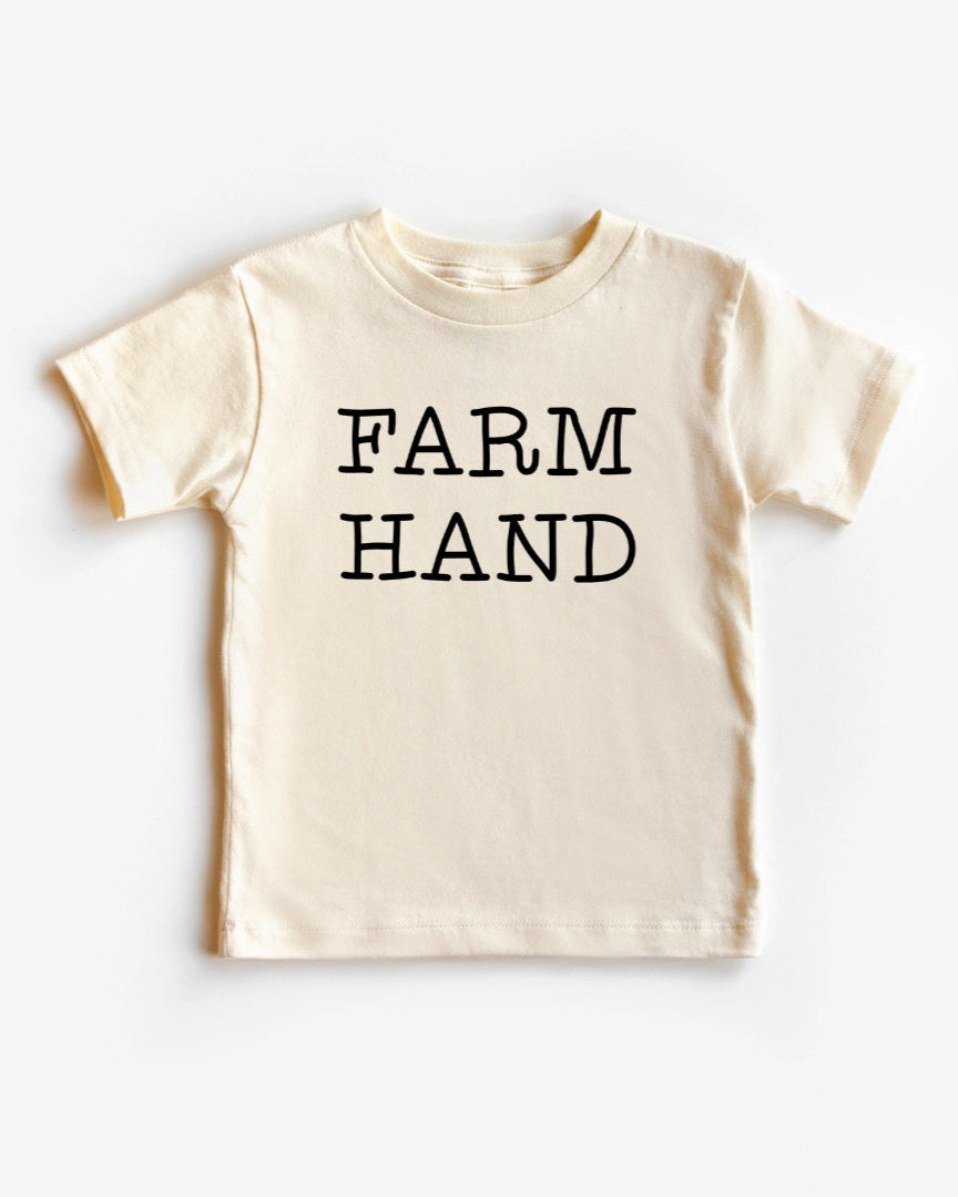 Cotton Bodysuit or Tee | Farm Hand - PREORDER