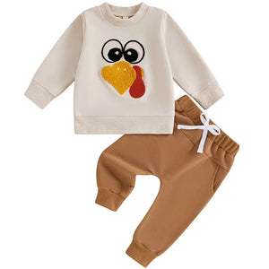 Thanksgiving Turkey Jogger Outfit - PREORDER