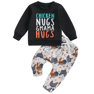 Chicken Nugs & Mamas Hugs Outfits (2 Styles) - PREORDER