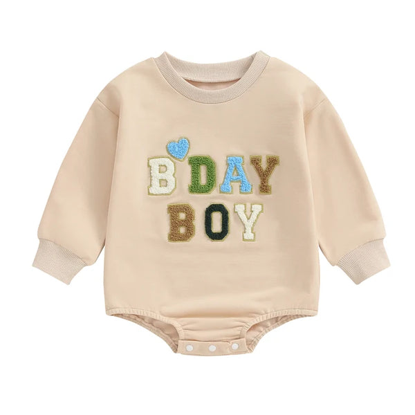 BDAY BOY Rompers (2 Styles) - PREORDER