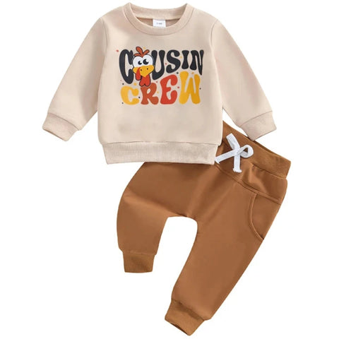 Cousin Crew Turkey Jogger Outfit - PREORDER