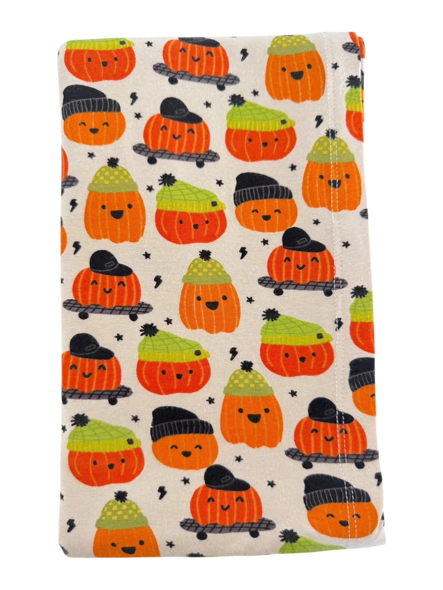 Stretch Swaddle Blanket | Pumpkin Buds - PREORDER