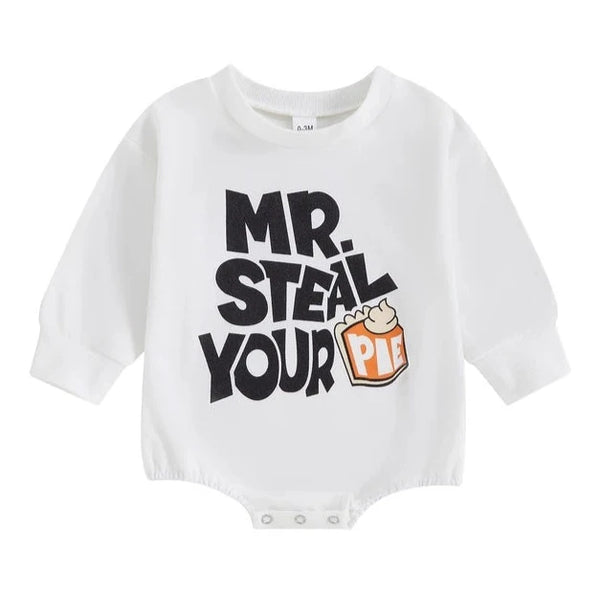 Mr Steal your Pie Romper - PREORDER