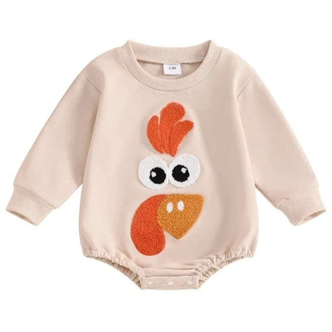 Little Turkey Romper - PREORDER