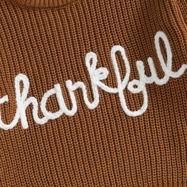 Thankful Knit Sweater - PREORDER