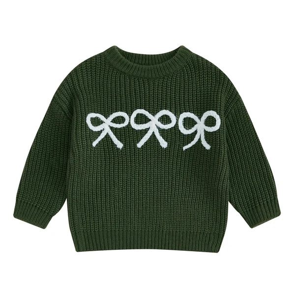 Perfect Bows Knit Sweaters (3 Colors) - PREORDER