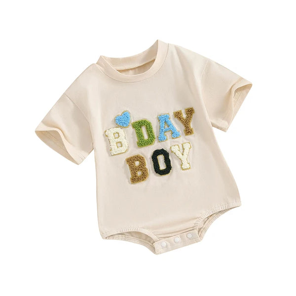 BDAY BOY Rompers (2 Styles) - PREORDER