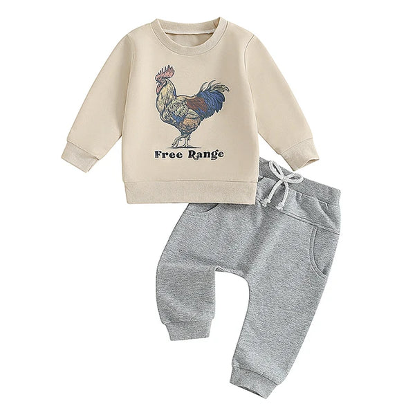 Free Range Jogger Outfits (2 Colors) - PREORDER