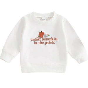 Cutest Pumpkin in the Patch Romper & Pullover - PREORDER