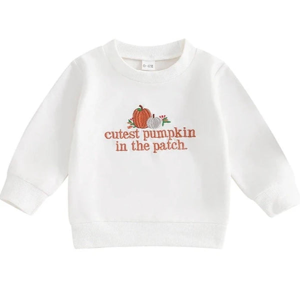 Cutest Pumpkin in the Patch Romper & Pullover - PREORDER