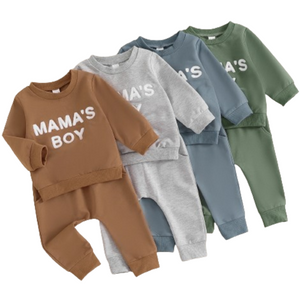 Mamas Boy Jogger Outfits (4 Colors) - PREORDER