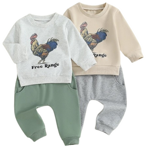 Free Range Jogger Outfits (2 Colors) - PREORDER