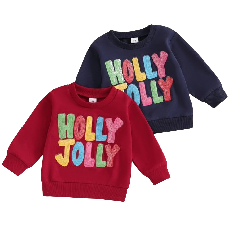 Holly Jolly Pullovers (2 Colors) - PREORDER