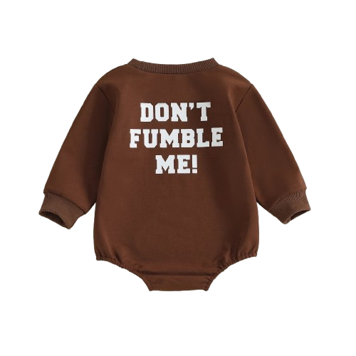 Dont Fumble Me Football Romper - PREORDER