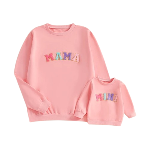 MINI Colorful Matching Pullovers (2 Colors) - PREORDER