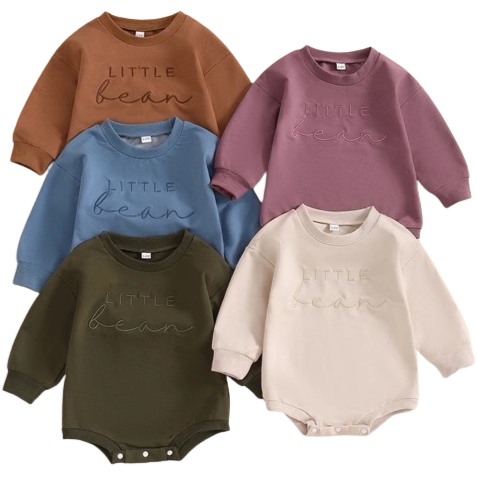 Little Bean Rompers (5 Colors) - PREORDER