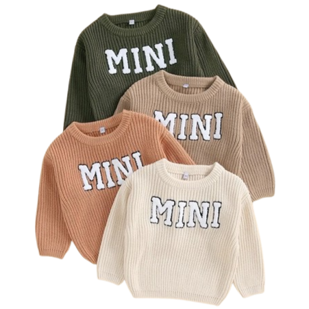 MINI Knit Sweaters (4 Colors) - PREORDER