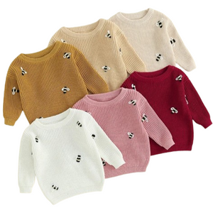 Bumble Bees Knit Sweaters (6 Colors) - PREORDER