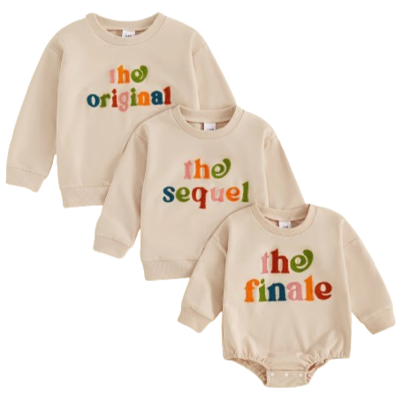 Original, Sequel & Finale Matching Pullovers (3 Styles) - PREORDER