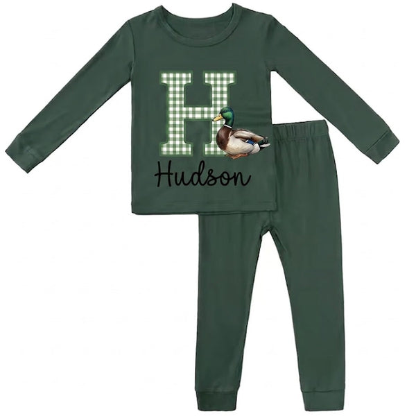 Print *CUSTOM* Bamboo Top & Pants Set | 5 Colors - PREORDER