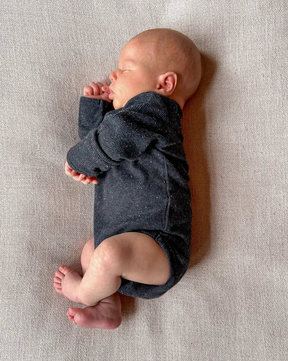 Long Sleeve Bodysuit | Charcoal - PREORDER