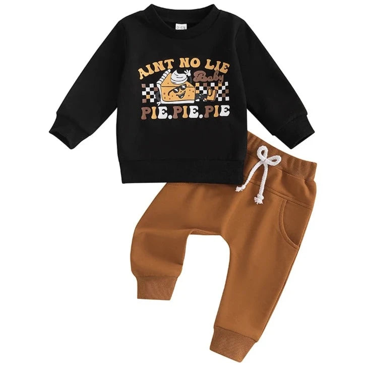 Baby PIE PIE PIE Jogger Outfit - PREORDER