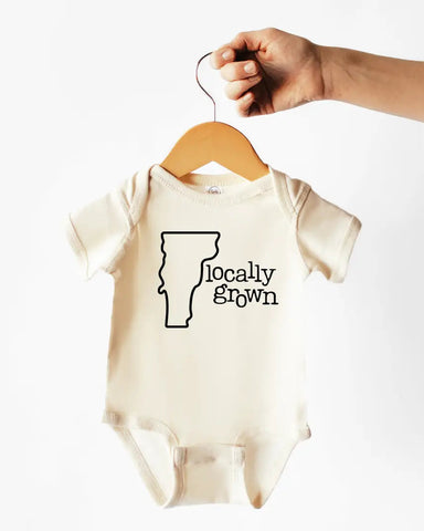 Locally Grown Cotton Bodysuit or Tee | Vermont - PREORDER