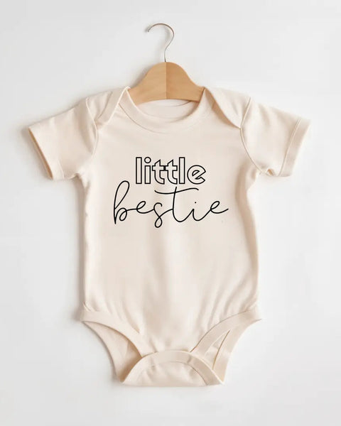 Cotton Bodysuit or Tee | Little Bestie - PREORDER
