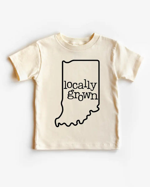 Locally Grown Cotton Bodysuit or Tee | Indiana - PREORDER
