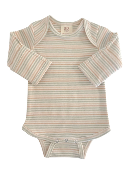 Organic Bodysuit | Multi Stripe - PREORDER
