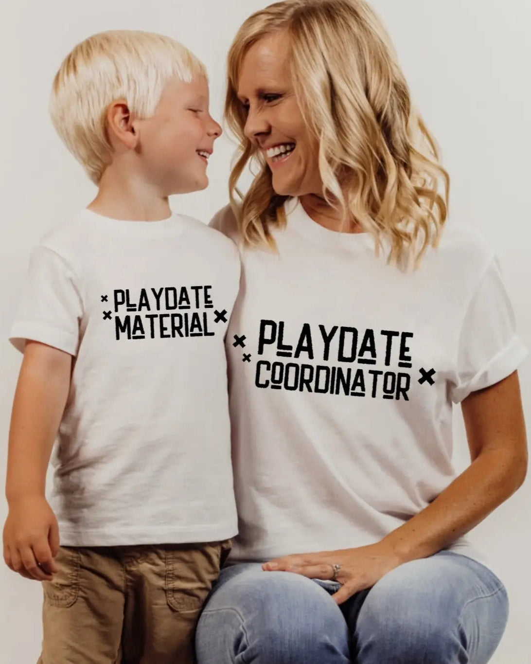 Cotton Bodysuit or Tee | Playdate Coordinator/Material - PREORDER